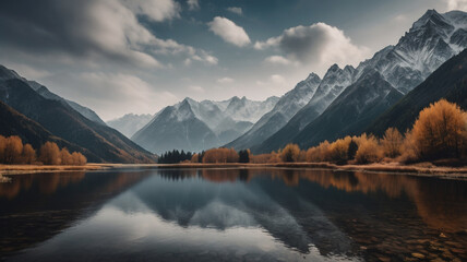  lake in the mountains