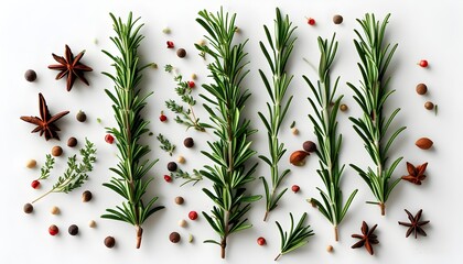 Sticker - Aromatic Dried Rosemary Adding Flavor and Fragrance to Culinary Creations