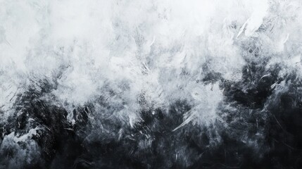 Poster - abstract painting background texture with dark white