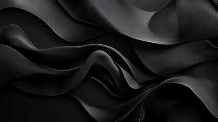 Poster - Design a sophisticated presentation background with black abstract