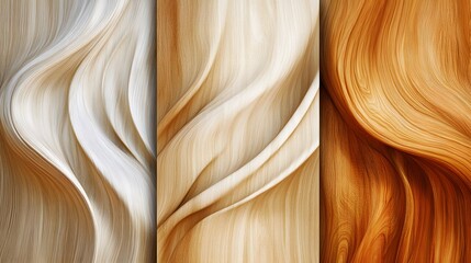 Wall Mural - wood red and white background