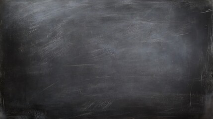 Textured black board abstract background, grunge gray surface