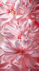 Serene Beauty. Smooth, silky, and delicate flower petals, plant texture concept