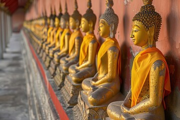 golden buddha statue