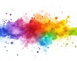 © NFTNexus - Colorful watercolor paint splash backdrop