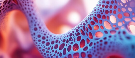 Poster - Abstract 3D background featuring imaginative structures and shapes