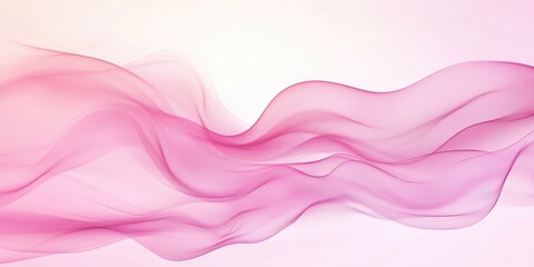 Poster - Fantasy abstract pink background featuring a smooth gradient design