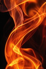 Poster - Abstract flame design