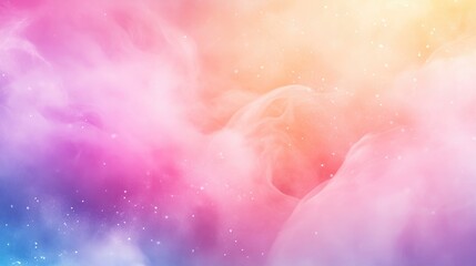 Aufkleber - Fantasy pastel gradient backdrop with an abstract blurred texture