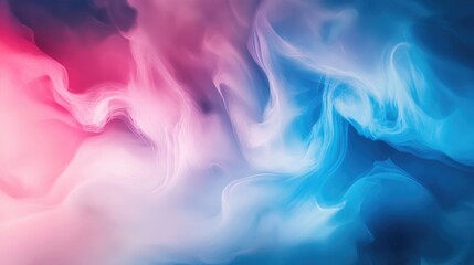Poster - Dreamy blue and pink abstract background