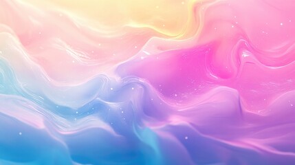 Aufkleber - Fantasy pastel gradient backdrop with an abstract blurred texture