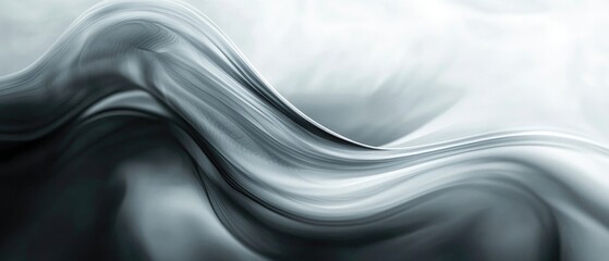 Poster - Bright gray abstract motion background illustration