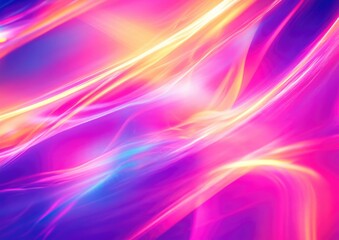 Poster - Vibrant neon lights in motion creating a glossy design template Abstract background featuring a rotating rays effect ideal for photography and digital illustrations