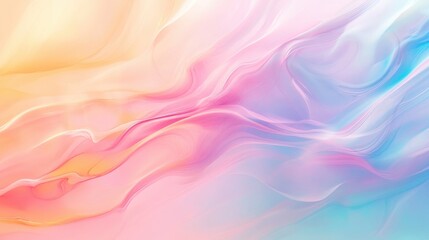Poster - Vibrant multicolor templates for creative projects Stunning abstract backdrop in soft pastel hues ideal for use in cards invitations and more