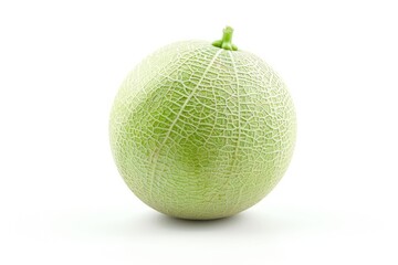 Wall Mural - A fresh honeydew isolated on white