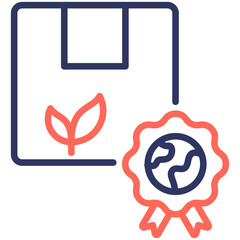 Sticker - Eco Label Icon