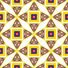 colombia flag pattern ceramic tile. geometric background. vector illustration