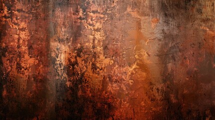 Grunge background with a rusty hue