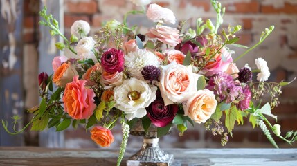 Poster - Wedding floral arrangements