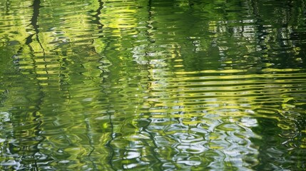 Nature s reflection on water