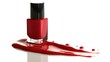 © ArtificialHorizons - Red nail polish isolated on white background
