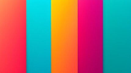 Poster - Captivating Rainbow Gradient 3D with Smooth Textured Transitions  Vibrant Elegant and Futuristic Digital Art Background  Serene Minimalist and Modern Design Concept