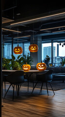 Canvas Print - Halloween at a Tech Startup: Futuristic Costumes and LED Pumpkins  