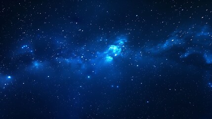 Wall Mural - Milky way and stars in the night sky