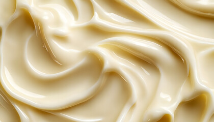 melted white chocolate texture