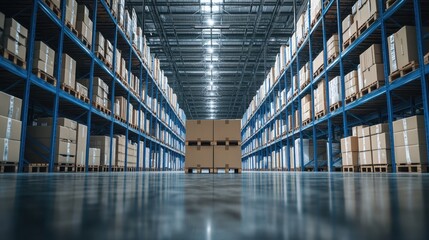 The Warehouse Storage Space Overview