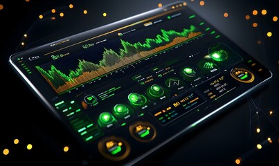 Poster - Sleek Modern Interface, a contemporary digital design showcasing user-friendly navigation and elegant aesthetics for optimal engagement