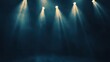 © ARTIFICIAN - Dark, refined background with subtle texture and softly blurred individual stage lights for an elegant, atmospheric scene