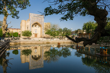 Wall Mural - Nadir Divan Begi Khanaka in historic center of Bukhara