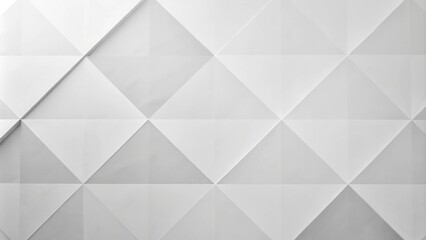 Poster - Abstract white low-poly relief pattern, 3d background. 3D design template. Geometric background with ice texture. 3d square background texture with low-poly triangular surface