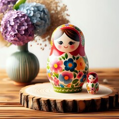 Wall Mural - russian nesting doll