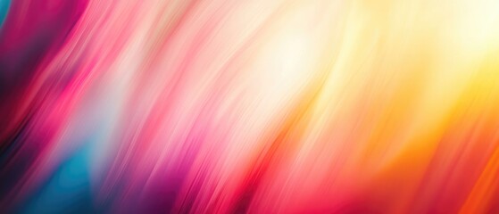 Poster - Abstract background featuring a blurred effect with vibrant colors