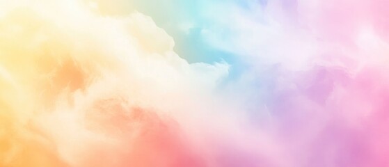 Poster - A gentle vintage gradient blur background featuring soft pastel colors ideal for studio settings product presentations and banners