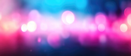 Poster - Vibrant abstract blurred background featuring neon hues a blend of black and white smooth gradient textures and a glowing design suitable for web graphics banners or sidebar art
