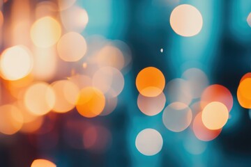 Poster - Abstract blurred background featuring a bokeh effect creating a modern style wallpaper with a defocused aesthetic