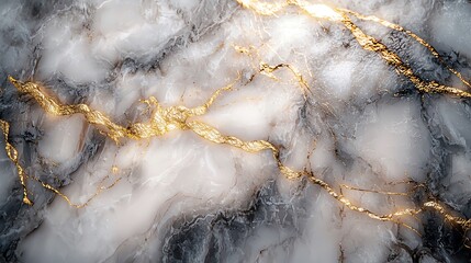 Elegant marble texture with gold veins, perfect for backgrounds, web design, and luxury decor projects. High-resolution stock photo.