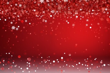 Wall Mural - christmas background with snowflakes