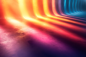 Wall Mural - Colorful rainbow gradient background