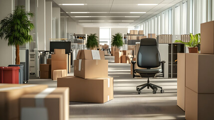 Corporate Relocation: Packing and Unpacking Furniture and Belongings in New Office Space