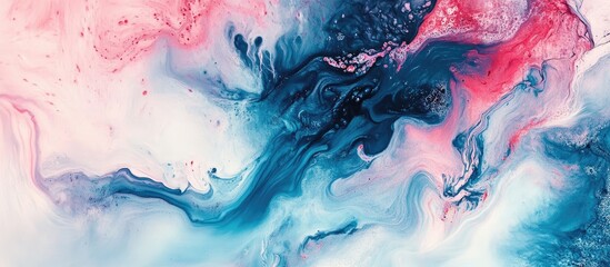 Abstract acrylic background featuring marble texture and paint strokes This grunge art serves as a stylish wallpaper for web and game design showcasing macro details of hand painted canvas artwork