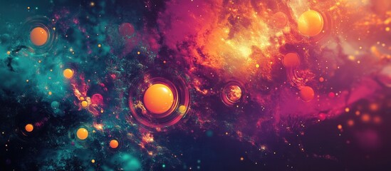 Digital web background design