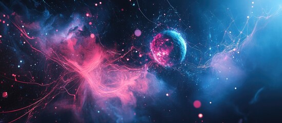 Digital web background design