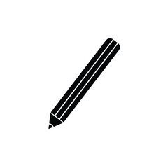 Poster - Construction pencil icon. Simple illustration of construction pencil vector icon for web design isolated on white background.