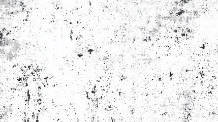 Leinwandbilder - A textured surface features contrasting splatters of black against a white background, perfect for creative design projects or artistic compositions