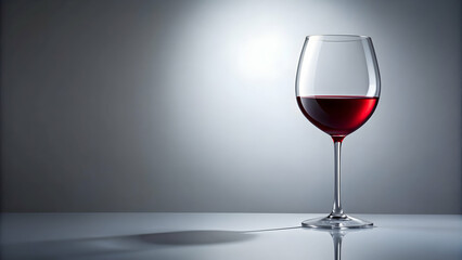 Minimalist of red wine glass, wine, glass, red, drink, alcoholic beverage, minimalism,simple, elegant, sophisticated, abstract