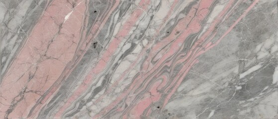 Pink and Grey Marble Texture